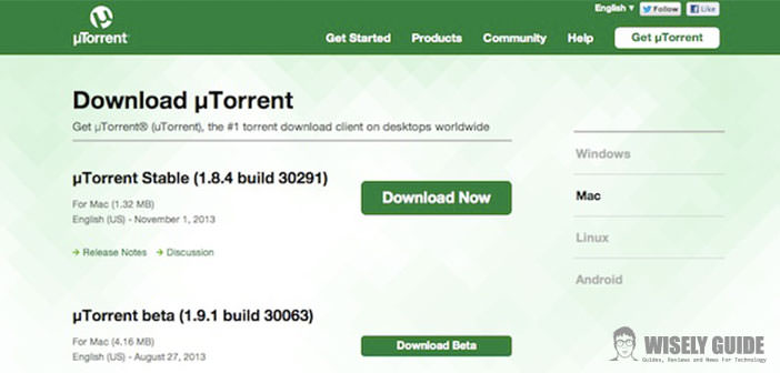 utorrent for mac