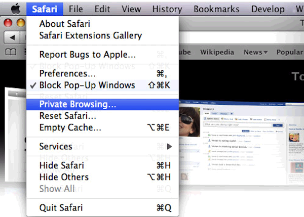 is private browsing in safari really safe