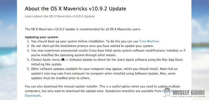 mavericks 10.9.2
