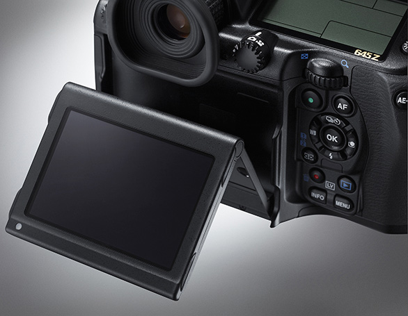 Pentax 645Z - Display