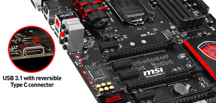 The USB connector reversible debuts on a motherboard MSI - Wisely Guide