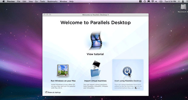 Parallels Desktop on Mac