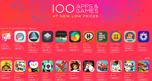 100 Applications iOS