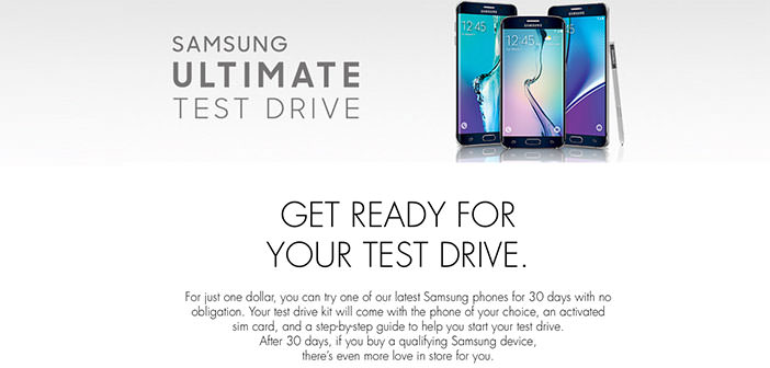 Samsung Ultimate Test Drive