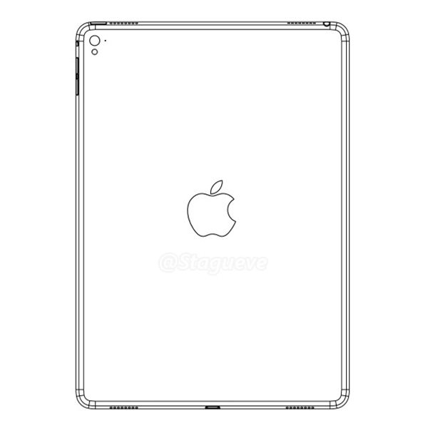 The technical design of the new iPad Air 3