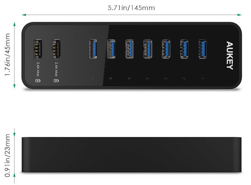 Aukey 7-Port USB Hub