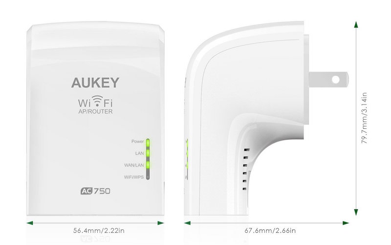 Aukey AC750 Wi-Fi Repeater
