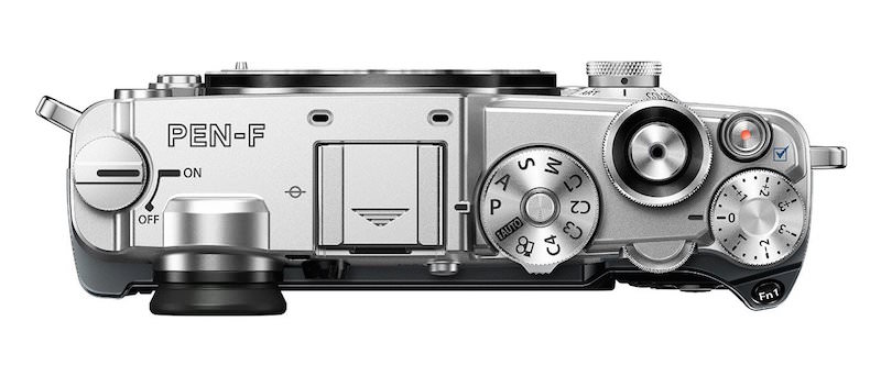 Olympus PEN F - Top