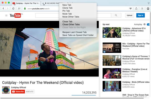 Opera Version 35 Browser