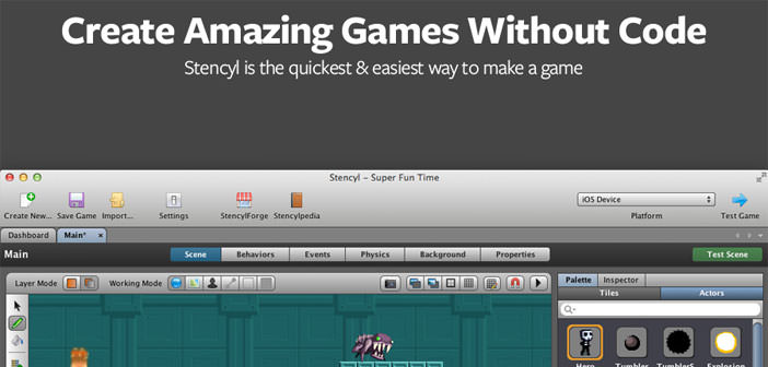 Stencyl -Create amazing games without code