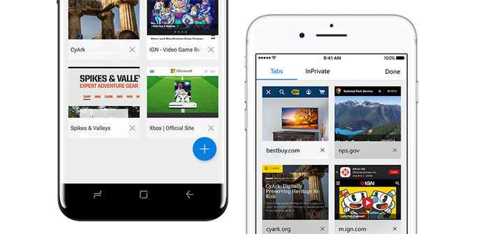 Microsoft Edge for iOS and Android