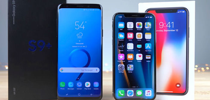 iPhone X vs Samsung Galaxy S9