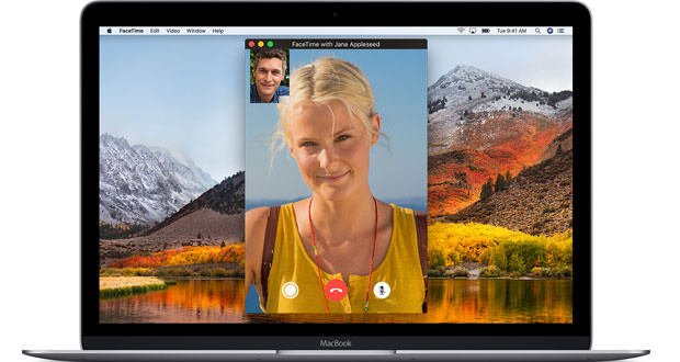 FaceTime on Mac