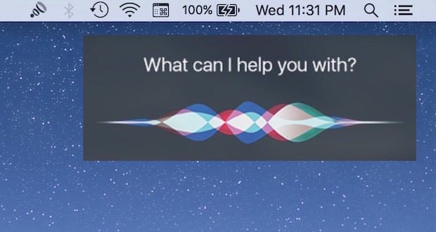 Siri on Mac