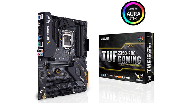 New ASUS motherboards with Z390 chipsets
