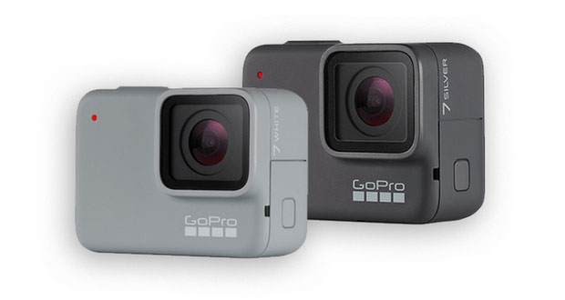 GoPro Hero7 Silver and Hero7 White