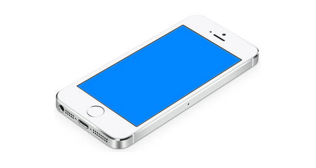 iPhone Blue Screen