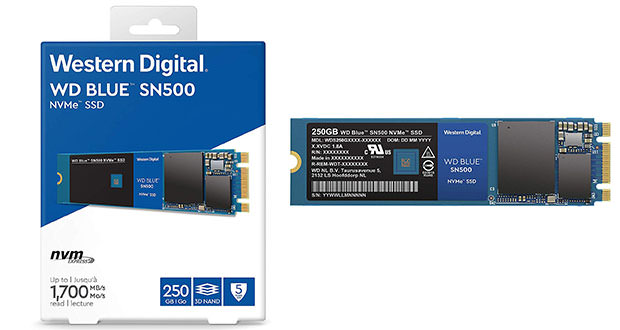 WD Blue SN500 NVMe SSD