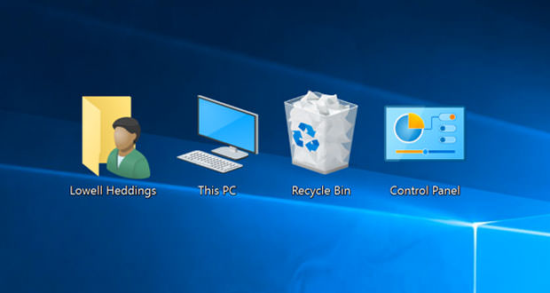 Icons on Windows Desktop
