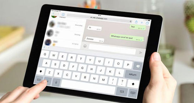 WhatsApp on iPad